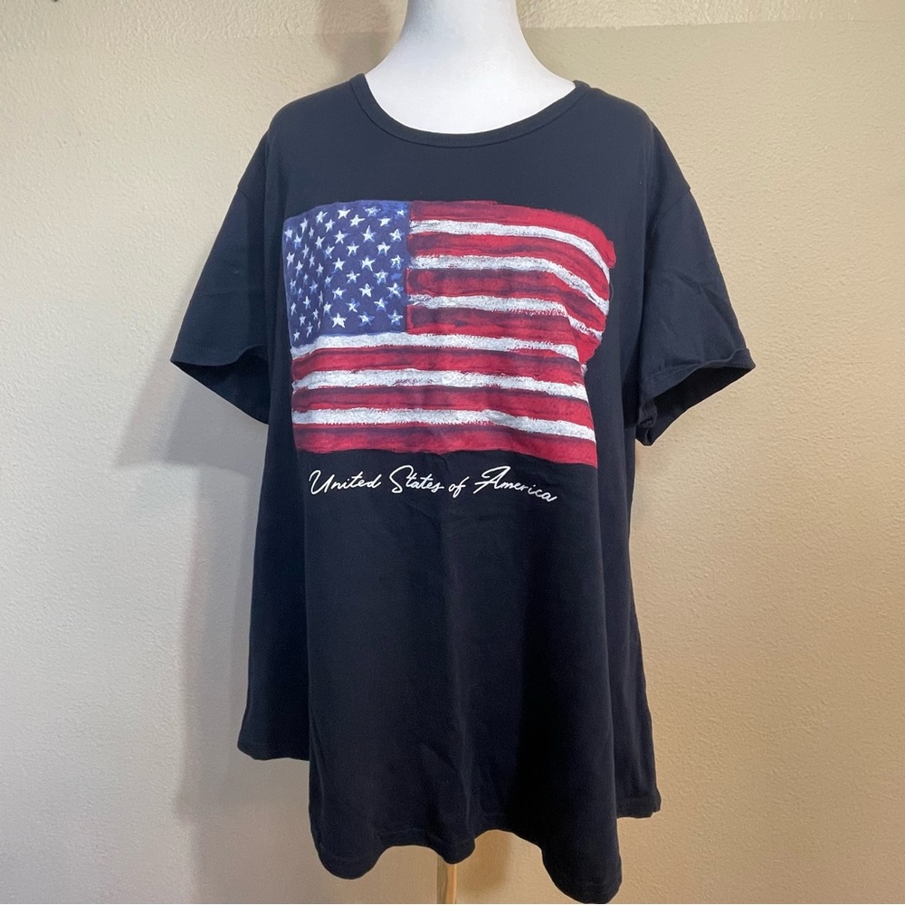 Patriotic General Standard Blue United States of America Tee